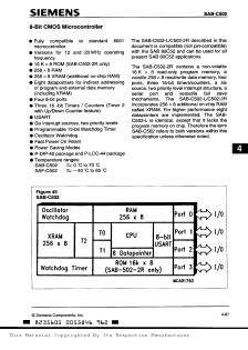 SAB-C802 Datasheet PDF Siemens AG