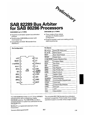 SAB82289-P Datasheet PDF Siemens AG