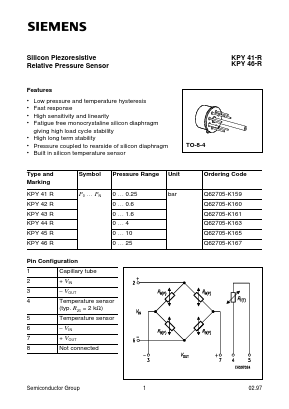 KPY41-R Datasheet PDF Siemens AG