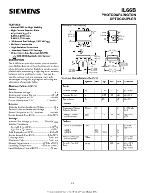 IL66B Datasheet PDF Siemens AG