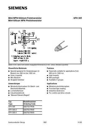 Q62702-P849 Datasheet PDF Siemens AG