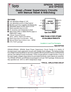 SP6330EK1-L-Z-J-C Datasheet PDF Signal Processing Technologies