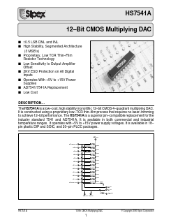 HS7541ABP Datasheet PDF Signal Processing Technologies