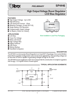 SP4446 Datasheet PDF Signal Processing Technologies