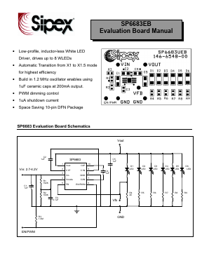 SP6683EB Datasheet PDF Signal Processing Technologies