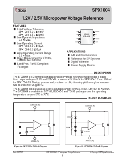 SPX1004M1-1-2/TR Datasheet PDF Signal Processing Technologies