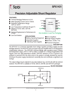 SPX1443S-L Datasheet PDF Signal Processing Technologies