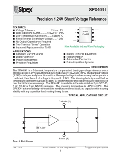 SPX4041M Datasheet PDF Signal Processing Technologies