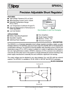 SPX431LAS Datasheet PDF Signal Processing Technologies