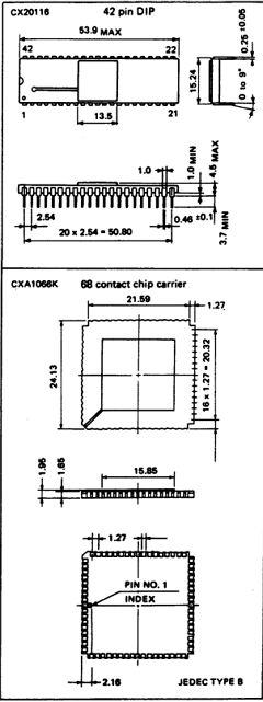 CX20116 Datasheet PDF Sony Semiconductor