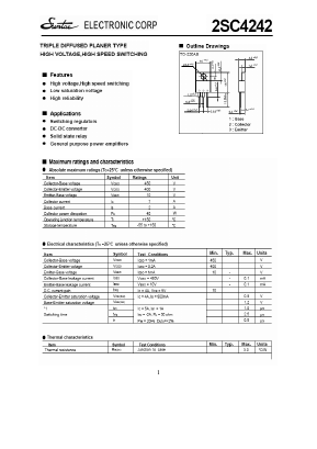 C4242 Datasheet PDF Suntac Electronic