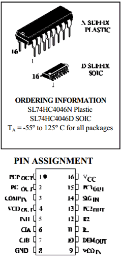 SL74HC4046 Datasheet PDF System Logic Semiconductor