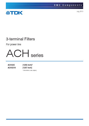 ACH3218-680-TD01 Datasheet PDF TDK Corporation