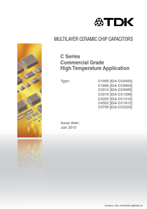 C1005X8R1H682K050BA Datasheet PDF TDK Corporation