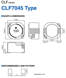 CLF7045T-3R3N Datasheet PDF TDK Corporation