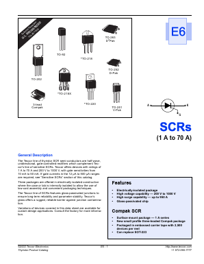 SK016R Datasheet PDF Teccor Electronics