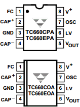TC660CPA Datasheet PDF TelCom Semiconductor, Inc