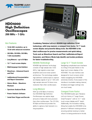 ADP305 Datasheet PDF Teledyne Technologies Incorporated
