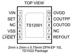 TS12001 Datasheet PDF Touchstone Semiconductor Inc
