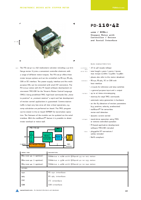 PD2-110-42 Datasheet PDF TRINAMIC Motion Control GmbH 
