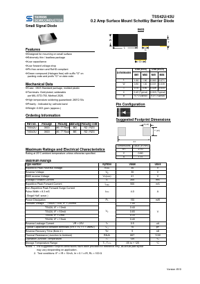 TSS42URZ Datasheet PDF TSC Corporation