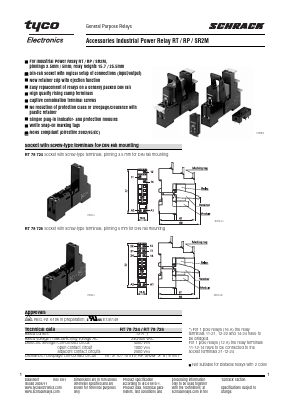 7-1415036-1 Datasheet PDF Tyco Electronics -> TE Connectivity