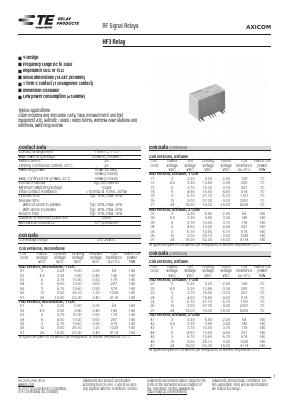 1462050-5 Datasheet PDF TE Connectivity