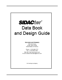1220UC3 Datasheet PDF Teccor Electronics