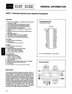 AY-3-1015D Datasheet PDF TelCom Semiconductor Inc => Microchip