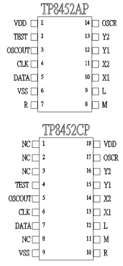TP8452 Datasheet PDF Topro