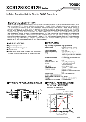 XC9128D45CAR-G Datasheet PDF TOREX SEMICONDUCTOR