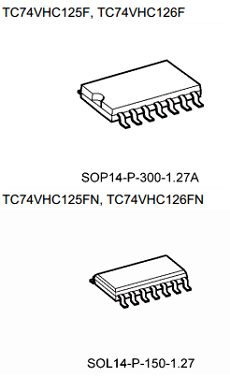 TC74VHC126F Datasheet PDF Toshiba