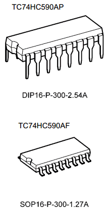 TC74HC590AF Datasheet PDF Toshiba