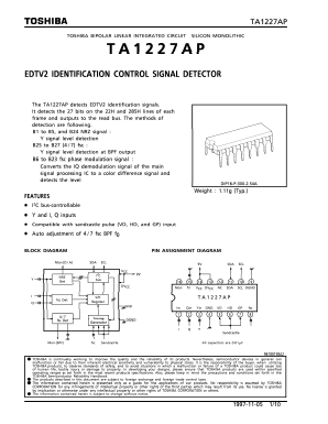 TA1227 Datasheet PDF Toshiba