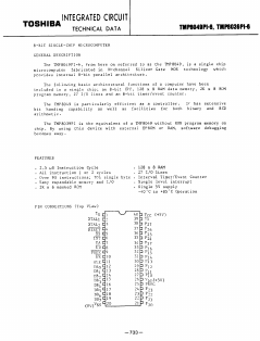 TMP8039PI-6 Datasheet PDF Toshiba