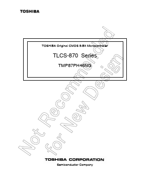 TMP87PH46NG Datasheet PDF Toshiba