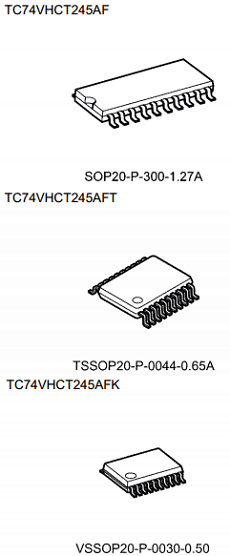TC74VHCT245AFT(EL) Datasheet PDF Toshiba
