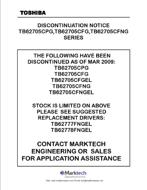 TB62705CFNG Datasheet PDF Toshiba