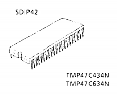 TMP47C434AN Datasheet PDF Toshiba