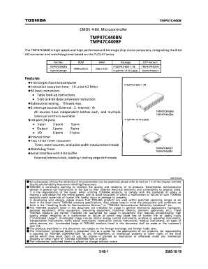 47C440BN Datasheet PDF Toshiba