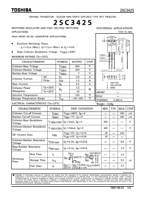 C3425 Datasheet PDF Toshiba
