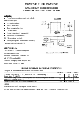 1SMC5379 Datasheet PDF Transys Electronics