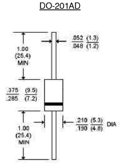 1N5400 Datasheet PDF Transys Electronics
