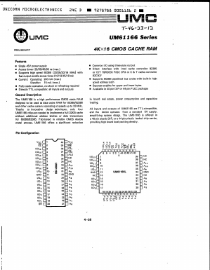 UM61166-25 Datasheet PDF UMC Corporation