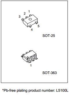 L5100-AN3-R Datasheet PDF Unisonic Technologies