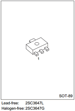 2SC3647L-K-AB3-R Datasheet PDF Unisonic Technologies