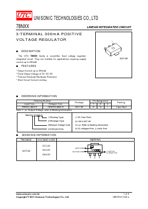 78N05 Datasheet PDF Unisonic Technologies
