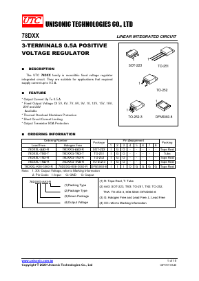78D24L-TNA-R Datasheet PDF Unisonic Technologies