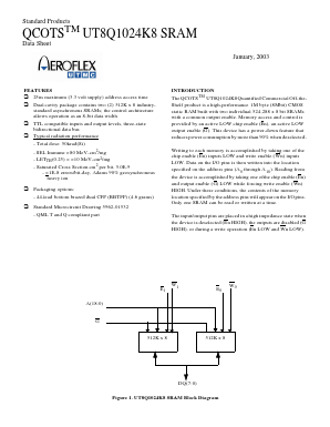 5962-0153201TYX Datasheet PDF Aeroflex UTMC