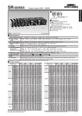 SR60-2 Datasheet PDF Unspecified1